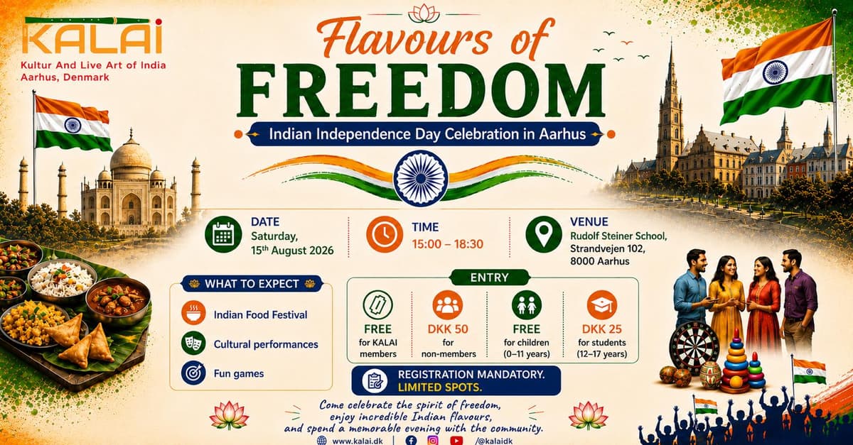 Flavours of Freedom - Indian Independence Day Festival